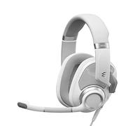 EPOS H6Pro - Auriculares Acústicos Abiertos con Micrófono - Cascos Gaming para PC, Mac, PS4/5, Xbox One/Series X y Nintendo Switch - Auriculares Diadema Ligeros Cómodos (White), Blanco