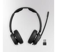 Auriculares EPOS Impact 1000 inalámbricos Bluetooth con cancelación de ruido y micrófono, negros
