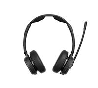 EPOS Impact 1060T ANC Auriculares Inalámbricos con Adaptive Noise Cancelling para PC, Cancelación de Ruido Activa, Micrófono EPOS AI™, Super Wideband, Bluetooth, Carga Inalámbrica, Certificado Teams