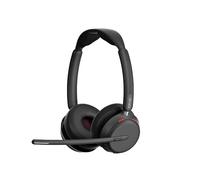 EPOS Impact 1060T Auriculares Inalámbricos Profesionales de Doble Auricular para PC, Cancelación de Ruido EPOS AI, Super Wideband, Confort BrainAdapt, Bluetooth, Certificado Teams, Llamadas Largas