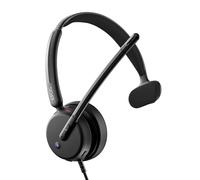 EPOS Impact 430T Auriculares Mono USB-C y USB-A On-Ear con Doble Micrófono con Cancelación de Ruido, Certificado Teams, Plug-and-Play, Compatibles con Zoom, para Oficina y Llamadas de Negocios