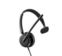 EPOS / Sennheiser EPOS Impact 430T Auriculares con cable profesionales con filtro de ruido, certificación Teams y doble conexión USB-A/C, para llamadas nítidas durante