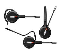 EPOS Impact 5000 Go MS 3in1 Auriculares Inalámbricos DECT, Monoaural, Negro, Conexión USB-A y USB-C, Certificado Teams, Base de Carga