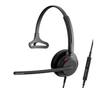 EPOS IMPACT 730T Auriculares Mono con Cable USB-C y USB-A para PC con Micrófono con Cancelación de Ruido, Certificado Teams, Controles In-Line, Ajuste Cómodo, para Oficina, Trabajo Remoto e Híbrido
