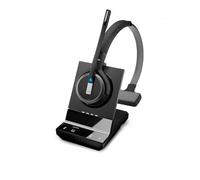 EPOS Impact SDW 5033, Einseitiges kabellosa DECT-Headset Noise Cancelling-System mit Zwei Mikrofonen, Optimiert für UC
