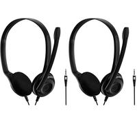 EPOS PC5 Chat Auriculares Cableados para PC - Cascos On-Ear Ligeros, Micrófono con Cancelación de Ruido, Jack 3,5mm para Compatibilidad Universal, Sonido Comodidad Prolongada, para Oficina y Llamadas