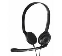 EPOS Epos PC 3 CHAT Auricular Dúo sencillo con conexión tarjeta sonido (doble Jack 3.5mm) - ideal para comunicaciones VoIP
