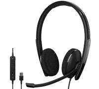 EPOS Adapt 160 USB II - Auricular On-Ear Avanzado para Comunicaciones Unificadas con Integración de Microsoft Teams y Cancelación Activa de Ruido