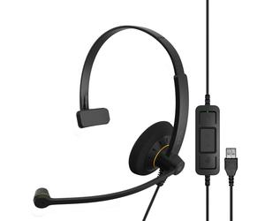 EPOS / Sennheiser Epos Impact SC 30 USB ML Auricular Mono con conexión USB y control de llamadas en el cable - ideal para oficinas