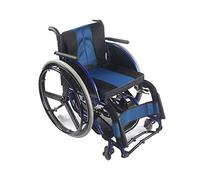 EPOTRDCV Silla de ruedas manual de aleación de aluminio ultraligera plegable para deporte profesional silla de ruedas para personas de mediana edad desmontar, portátil