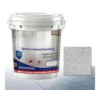 Epoxi Sand Floor Paint | Quick Drying High-Gloss Self-Leveling Coating - Epoxi Colored Sand Floor Paint - For House Dorm Apartment Indoor Shower Room Garage Concrete Building