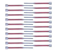 Epoxy Mixing Nozzle - 20 Piece Glue Cartridge | Resin Mixer Adhesive Applicator with 120g Set Weight, Compact Construction Tool, Building Structure Reinforcement, Engineering Planting Bolts