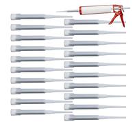 Epoxy Mixing Nozzle - Mixing Tip, Adhesive Cartridge Compatibility | Resin Applicator Accessory For Structure Reinforcement, Concrete Crack Repair, Building, Engineering Projects