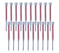 Epoxy Mixing Nozzle - Resin Glue Tube Cartridge | Adhesive Mixer Applicatior Tips | 20 Piece For Building Structure Reinforcement Concrete Crack Repair Engineering Indoor Outdoor