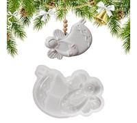 Epoxy Molds Silicone - Angel Flexible Craft Supplies, Cute Resin Molds Pendant Casting, Easy Release DIY Creation Function for Plaster Wax Christmas Ornaments, Crafting Tools, Multi Color