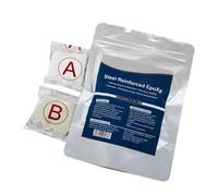 Epoxy Putty - Repair Compound for Ceramic Glass Pottery Projects | Quick Setting Adhesive Clay with Moldable Texture, Multi Purpose Filling Material for Home Workshop Craft Tasks, 6.1x4.13x0.59inch