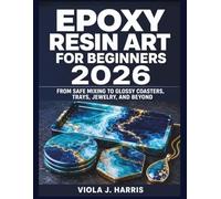 Epoxy Resin Art For Beginners 2026: From Safe Mixing to Glossy Coasters, Trays, Jewelry, and Beyond