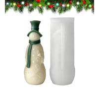 Epoxy Resin Decor Moulds Candle Molds 3D Christmas Craft | Christmas Candle Molds for Home School Dormitory Holiday Party Studio Workshop Craft Room