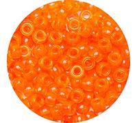 Eppingwin 1000 cuentas de pony naranja transparente
