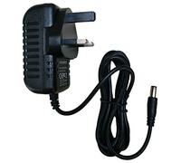 EPPS Fuente de alimentación para piano de teclado CASIO CT-S500 Casiotone | Cable de 2 m • Fuente de alimentación de 12 V 1,5 A • Polaridad central positiva • Enchufe de Reino Unido • Para piano de