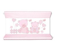 EPSELIA - Colchón cambiador de PVC, bolsillo de fijación no tóxico conforme a EN71, prueba antivuelco conforme a EN 12221, 80 x 50 x 10 cm, fácil mantenimiento