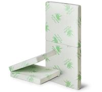 EPSELIA - Colchón plegable para cama infantil de camping, 60 x 120 x 9 cm, tejido Aloe Vera transpirable desenfundable, certificado antiasfixia EN16890:2017 poliuretano CertiPUR™ OEKO-TEX®