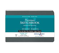Epsilon Softcover Sketchbook 8.5X5.5 Ls by Stillman & Birn