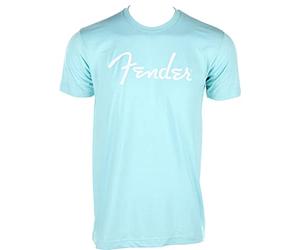 Epsion Fender Logo - Camiseta, Azul Daphne, 42