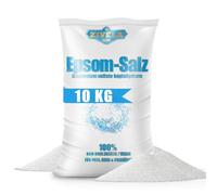 Epsom Sal de baño de 10 kg, 10 kg, sal de Epsom, Sales de baños de calidad farmacéutica, 100% pura, sal natural (2 x 5 kg)
