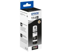 Epson 114 botella de tinta negra foto (original)