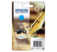 Epson 16 (T1622) cartucho de tinta cian (original)