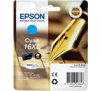 Epson 16 Cyan Pen & Crossword, Genuine, DURABrite Ultra Ink