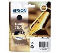 Epson 16XL (T1631) cartucho de tinta negro XL (original)