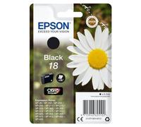 Epson 18 Ink Cartridge Black Capacity 5.2ml 175 Pages 1-Pac, C13T18014022 (Capacity 5.2ml 175 Pages 1-Pac)