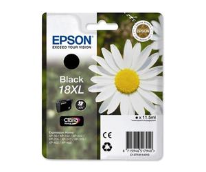 Epson 18XL (T1811) cartucho de tinta negro XL (original)
