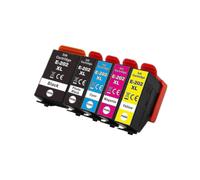 Epson 202XL Replacement Ink Set - 5 Cartridges by Go Inks hwy