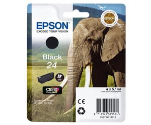 Epson 24 (T2421) cartucho de tinta negro (original)