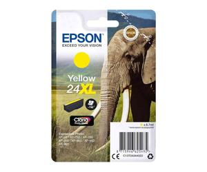 EPSON 24XL (C13T24344022) AMARILLO INK - 740 PAGES | PARA EXPRESSION PHOTO XP-55