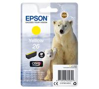 Epson 26 (T2614) cartucho de tinta amarillo (original)
