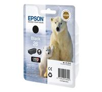 Epson 26 (T2601) cartucho de tinta negro (original)