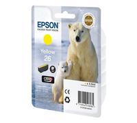 Epson 26 (T2614) cartucho de tinta amarillo (original)