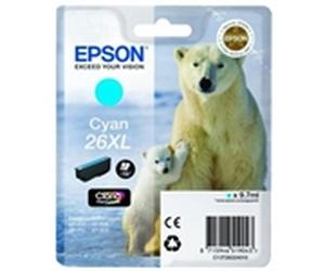 Epson 26 XL (T2632) Cartucho de tinta cian XL