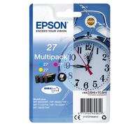 3X Original Epson 27 Cartuchos De Tinta SET WF3620 WF3640 WF7110 WF7610