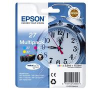 Epson Alarm clock Multipack 3-colour 27 DURABrite Ultra Ink