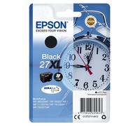 Epson 27XL Black Alarm Clock High Yield Genuine, DuraBrite Ultra Ink Cartridge I