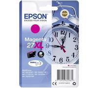 Epson 27XL DURABrite Ultra - Cartucho de tinta, paquete estándar, XL, color magenta válido para los modelos WF-3620DWF, WF-7110DTW, WF-7210DTW y otros, Ya disponible en Amazon Dash Replenishment