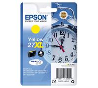 Epson 27XL Yellow Alarm Clock High Yield Genuine, DuraBrite Ultra Ink Cartridge