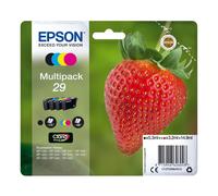 Epson 29 Strawberry Genuine Multipack, 4-colours Ink Cartridges, Claria Home Ink