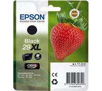 Epson 29XL K - Cartucho de Tinta para impresoras (Negro, Alto 11,3 ml, 10-80%, -40-60 °C, 5-35 °C)