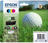 Epson 34XL Multipack negro / cian / magenta / amarillo Original C13T34764010